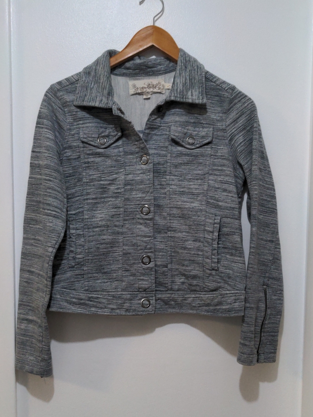 VGUC Aventura Organic Cotton Snap Down Jacket